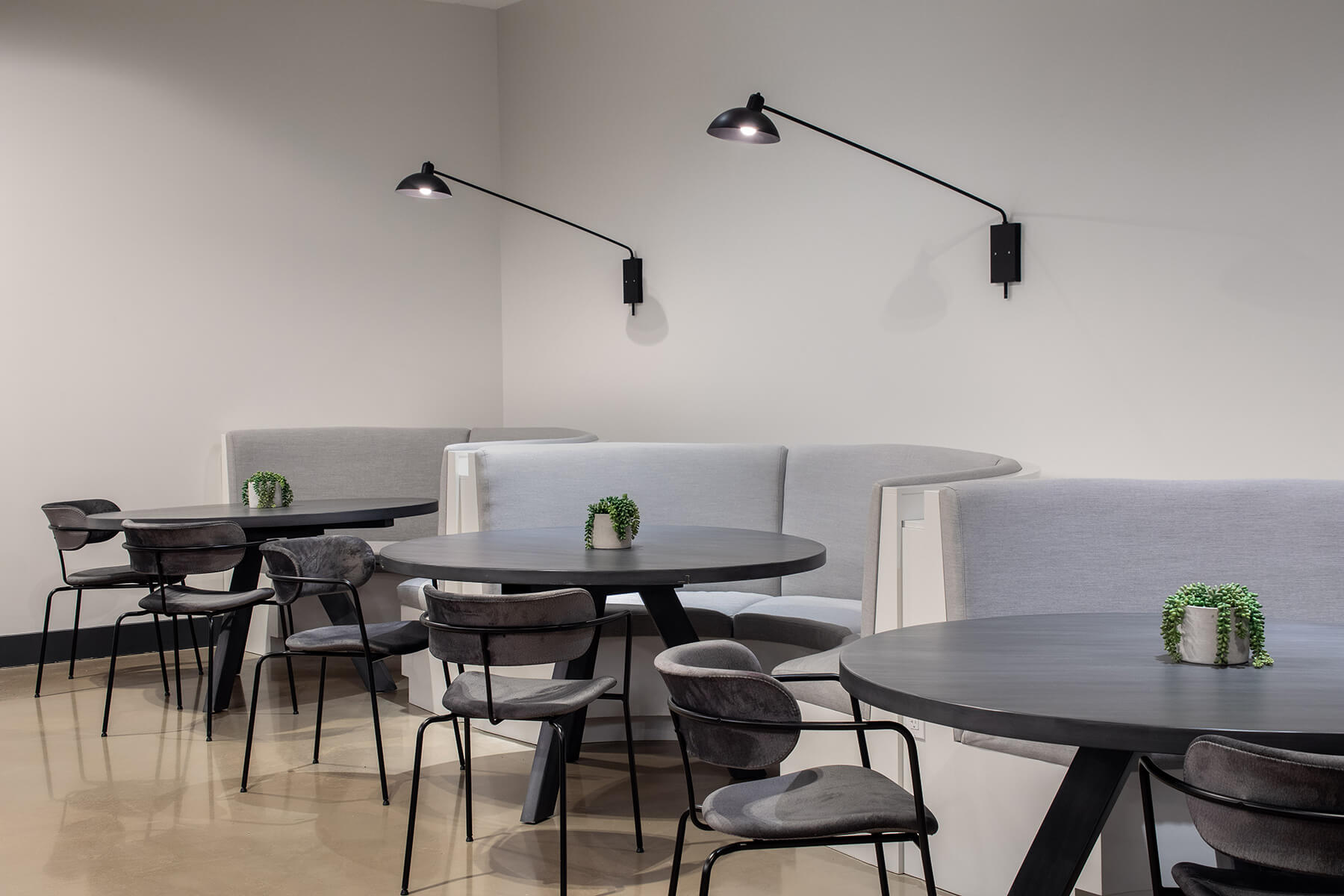 Coworking Space Seating Closeup