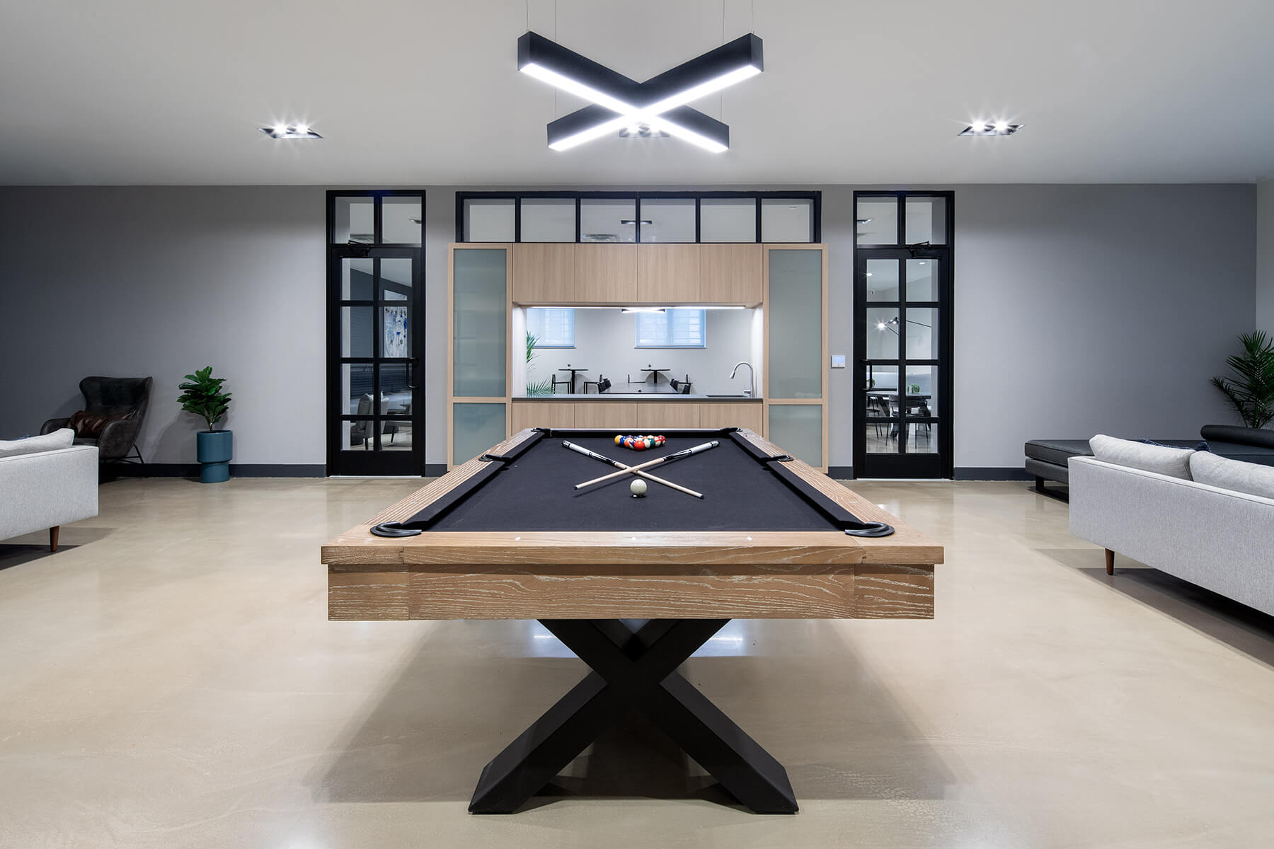 Game Room Pool Table